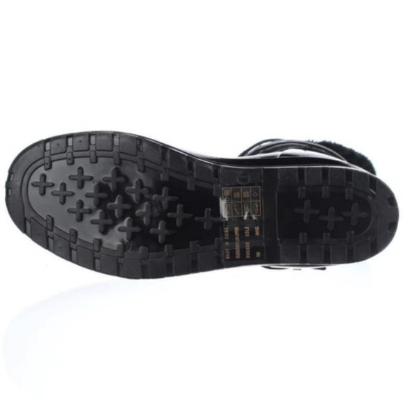 New Michael Kors Quilted Shearling Winter Belted Boots- Size 7- (fits like 8) - Picture 12 of 14